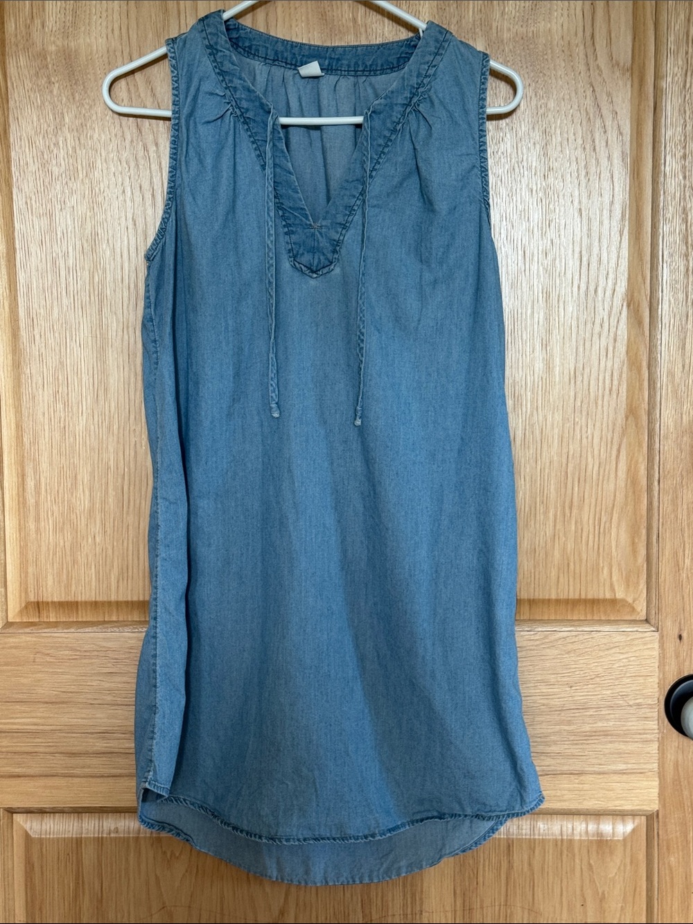 Old Navy Light Blue Chambray Top